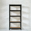 Neo Black 5 Tier Garage Shelving Racking Unit Storage Racks Steel Shelf