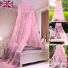 Princess Kid Child Dome Lace Sparkling Star Mosquito Net Mesh Bed Canopy Bedroom