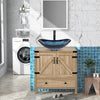 Under Sink Cabinet Storage Bathroom Vanity 2 Door Cupboard with Large Drawer