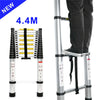 4.4M Heavy Duty Multi-Purpose Aluminium Telescopic Ladder Extendable Step UK