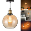 Retro Modern Vintage Glass Ceiling Pendant Industrial Light Shade Chandelier UK