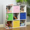 White 9 Cube Shelving Unit Home Furniture Storage Shelves/Bookshelf