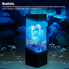 Colour Changing LED Jellyfish Lava Light Aquarium Desk Home Bedroom Decor UK