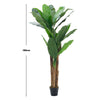 1.8m Laege Artificial Banana Tree in Pot Fake Plants Outdoor Garden Home Office