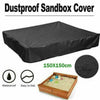 UK Sandpit Cover Bench Seat Ball Sand Oxford Waterproof Pit Sandbox Square Kids