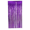5Pcs 2Mx1M Shimmer Foil Glitter Tinsel Metallic Backdrop Curtain Wedding Party