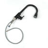 Black Kitchen Sink Taps Pull Out Spray Single Lever Swivel Spout Brass Mixer Tap