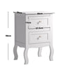 Wooden 2 Drawers Bedside Cabinet Nightstand Bedroom Living Room Side End Table