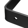 2PCS Black Shelf Brackets Industrial Shelves Bracket for Book Items Floating DIY