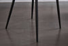 2X Dining Chairs Living Room Chairs with Velvet Metal Backrest Counter Chairs
