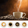 Coffee Cups Set of 6 Ceramic Espresso Mugs with Saucers White 12 pcs Tea Cup Set