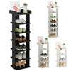 4/5/7 Tier Shoe Rack Storage Shelf Display Stand Footwear Organiser Unit Cabinet