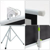 Portable Projector Screen with Tripod Stand 50/72/84/100/120in Home Cinema 16:9