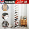10 Tier Shoe Cabinet Storage Shelf Organiser Rack Stand Unit Shelving Holder