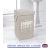 LAUNDRY DIAMANTE WASHING DIRTY CLOTHES BASKET BIN FOLDABLE STORAGE BAG HAMPER