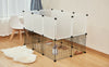 DIY Pet Fence 20pcs Puppy Dog Pen Pet Playpen Cat Rabbit Small Animals Cage Home