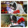 Auto Darkening Mask Welding Helmet Welders Grinding Solar Power + 5 Spare Lenses