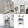 Ladder Home Office Computer Desk PC Laptop Study Table Workstation Shelf Rack