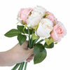 10 Heads Silk Rose Artificial Flowers Fake Bouquet Buch Wedding Home Party Decor