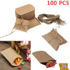 50/100/200Pcs Favor Box Cute Craft Paper Pillow Party Favour Gift Cake Candy Bag