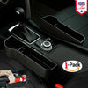 2Pcs Car Seat Gap Catcher Filler Storage Box Coin Phone Pocket Organizer Holder