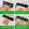 28cm Vacuum Sealer for Food Vacuum Packing Machine for Kitchen with 10 Bags