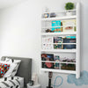 Wall Mount Children Display Book Storage Kids Bookcase Rack Bookshelf Organizer