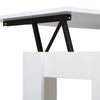 Lift Top Wooden Coffee Table With Storage White Lift up Desk Drawer Living Room