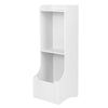 Kids Novelty Animal Bookcase Storage Unit Toy Box Cabinet Shelving Unit White