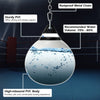 Water Punching Bag 18" Boxing Aqua Bag 50 kg Heavy Punch Bag w/ Adjustable Chain