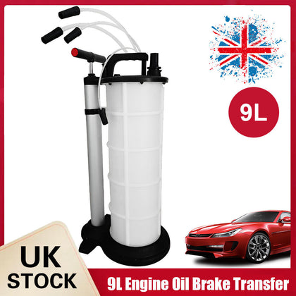 9L Manual Waste Oil Fluid Extractor Pump Suction Vacuum Fuel Car Boat Motorcycle