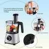 600W Food Processor Blender Chopper Juicer Dough Mixer 2 Speed & Pulse Kitchen
