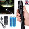 T6 Led 5 Modes Torch Outdoor Camping Flashlight Lamp+Battery+U
