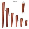 4pcs/Set Wooden Furniture Legs Tapered Beech/Oak Feet Table Chair Sofa Cabinet