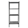 4 Tier Ladder Shelf Bookcase Storage Rack Metal Display Plant Stand Home Office