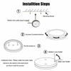 12V Interior LED Spot Ceiling Light Camper Van Caravan Motorhome Boat Downlight