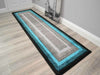 Grey Blue Long Short Narrow Hall Runner Rugs Corridor Thick Hallway Carpets Mats