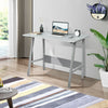 100CM Computer Desk Study Writing Table Ladder Metal Frame Workstation 4 Colour
