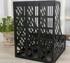 New Divider Plastic File Shelf Rack Desktop Magazine Holders Desk Tidy Organiser