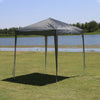 2X2m 3X3m Pop-up Gazebo Waterproof Marquee Canopy Sun Shade Without Sides