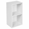 FREE STANDING CUBE 2 3 4 TIER WOODEN BOOKCASE STORAGE SHELF UNIT DISPLAY WOOD
