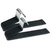 Heavy Duty Non Slip Metal Black Trouser Pants Slack Open Ended Hangers Storage