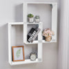 Floating Wall Cube Shelves Set of Cross Cubes Hanging Storages Display Shelving