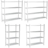 Stainless Steel Kitchen Shelf 90/150/180cm Commercial Shelving Unit Storage Rack