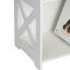 Modern Chic Bedside Tables Night Stand Cabinet Storage Drawer White Furniture UK