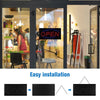 Bright LED Neon OPEN Shop Sign Light Display Sign Window Hanging with Chain UK