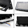 2PCS LED Floodlight 50W Outdoor Super Bright Security Waterproof Flood Light UK