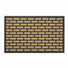 JVL Natural Coir & Rubber Indoor or Outdoor Non-Slip Door Mat