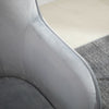 Grey Wing Back Occasional Chair Tub Armchair Living Room Fireside Sofa Lounge BN