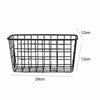 Small Iron Storage Basket Metal Wire Mesh Basketry Bathroom Kitchen School Trays